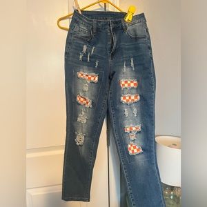 Bought a boutique got them home could not wear and can not return!! Never worn!